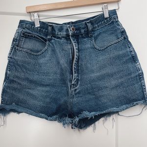 Vintage High Waisted Denim Short